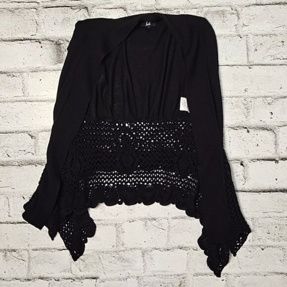 Elegant Black Women's Sweater - Picture 3 of 7